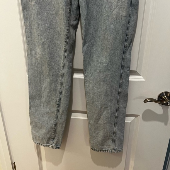 Banana Republic High Rise Light Wash Curvy Straight Leg Jeans Size 28 - Picture 5 of 11